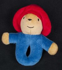 Eden Paddington Bear Rattle Ring Plush Lovey